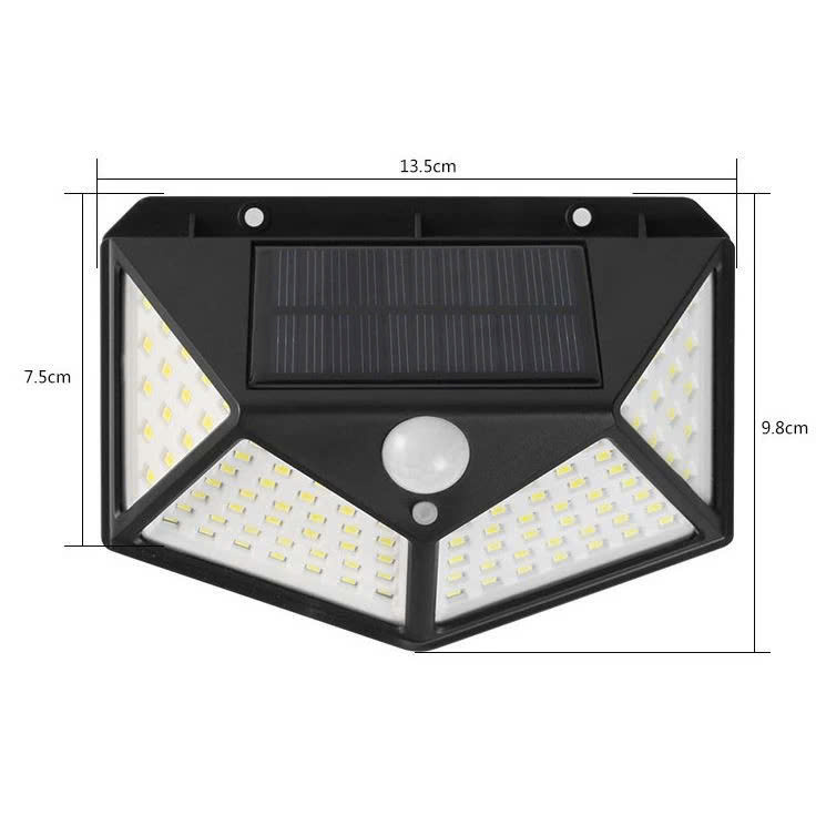 ĐÈN NĂNG LƯỢNG MẶT TRỜI 100 LED