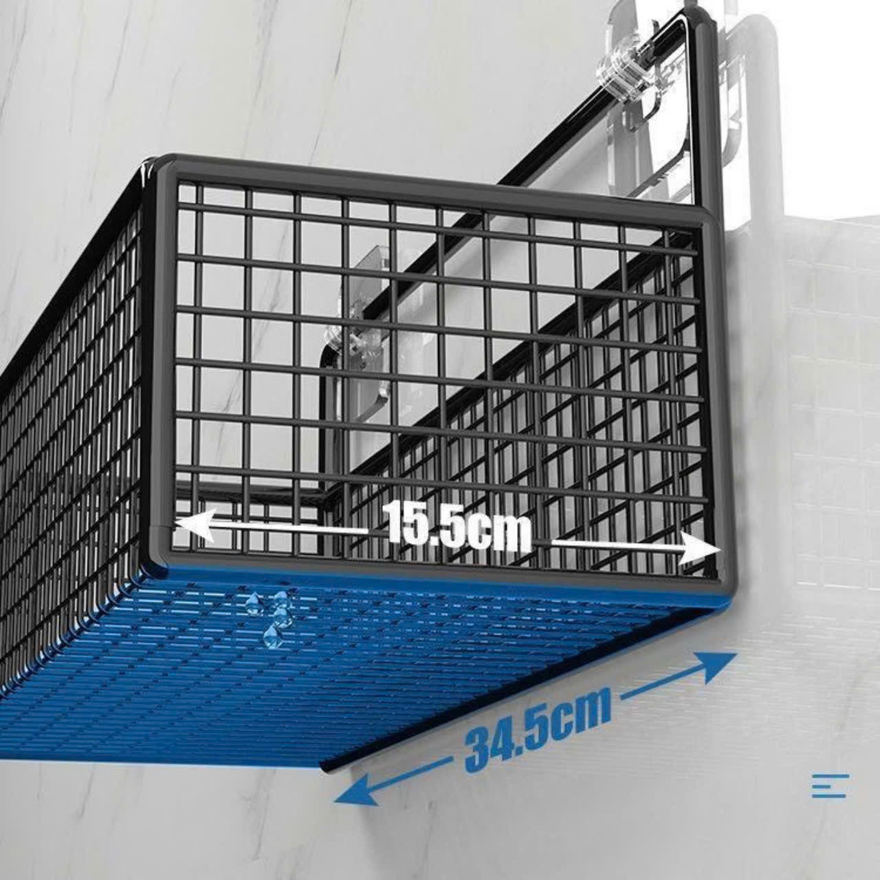 Kệ Lưới Nhà Tắm hình chữ Nhật