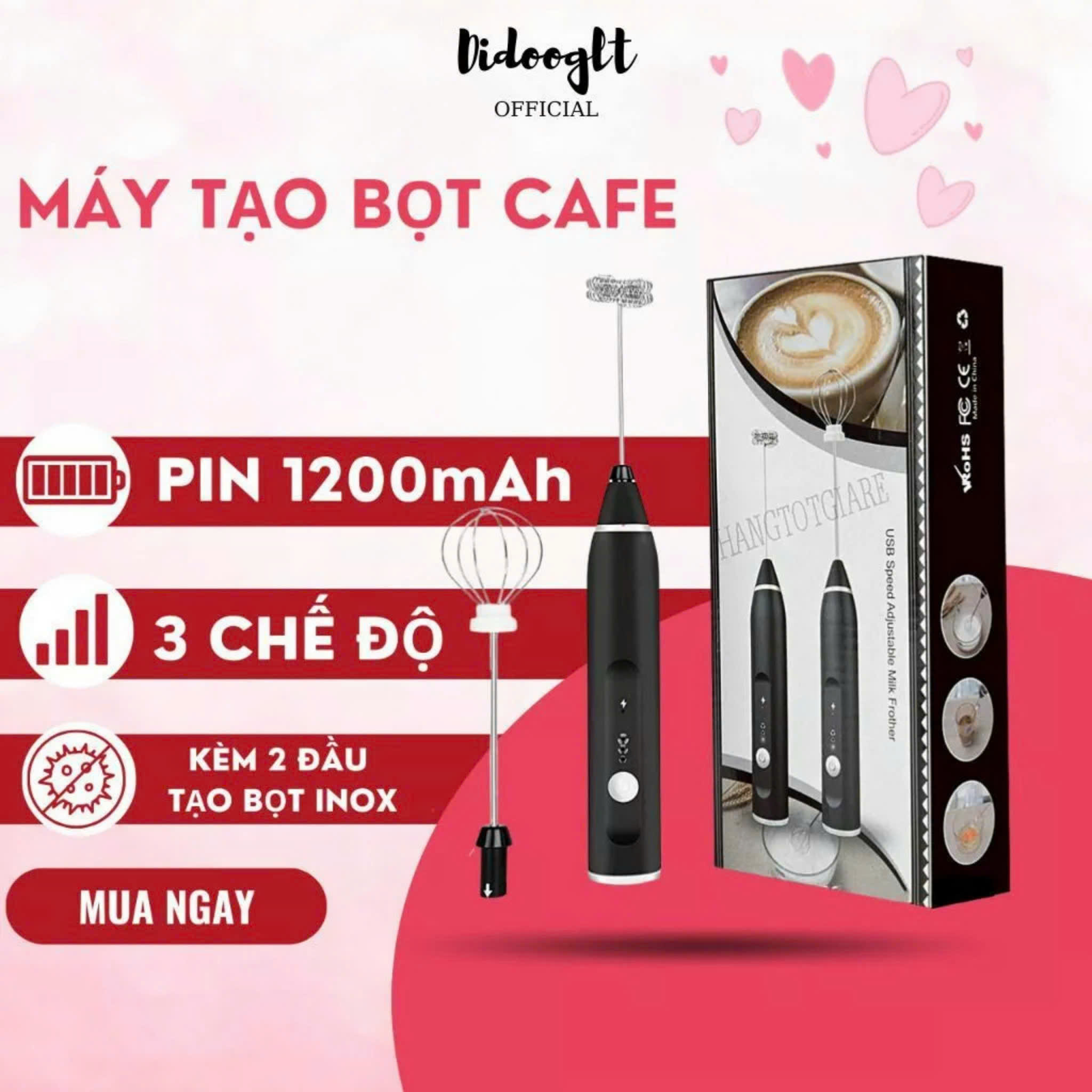 Máy Đánh Trứng, Đánh Sữa Và Tạo Bọt