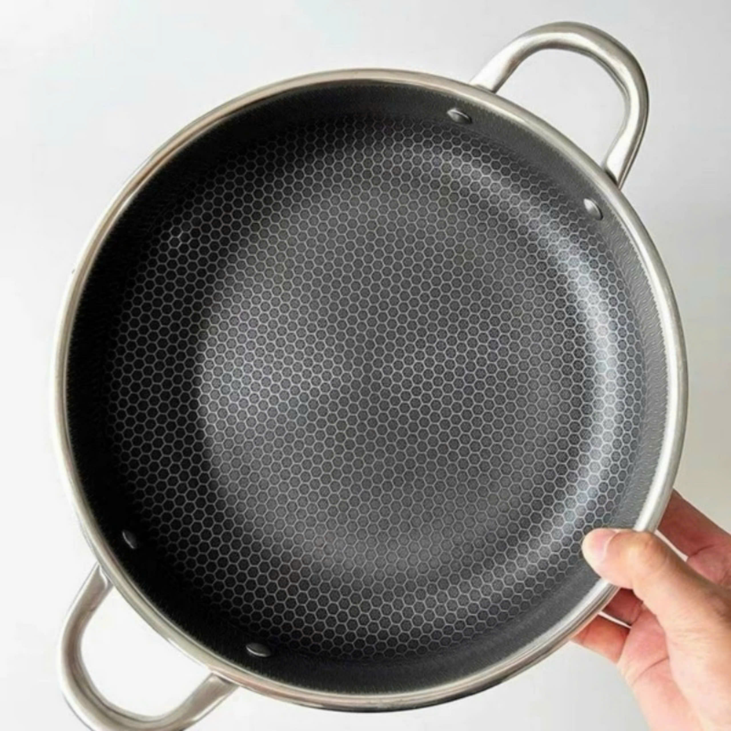 Nồi 2 quai tổ ong siêu sang xịn 28cm