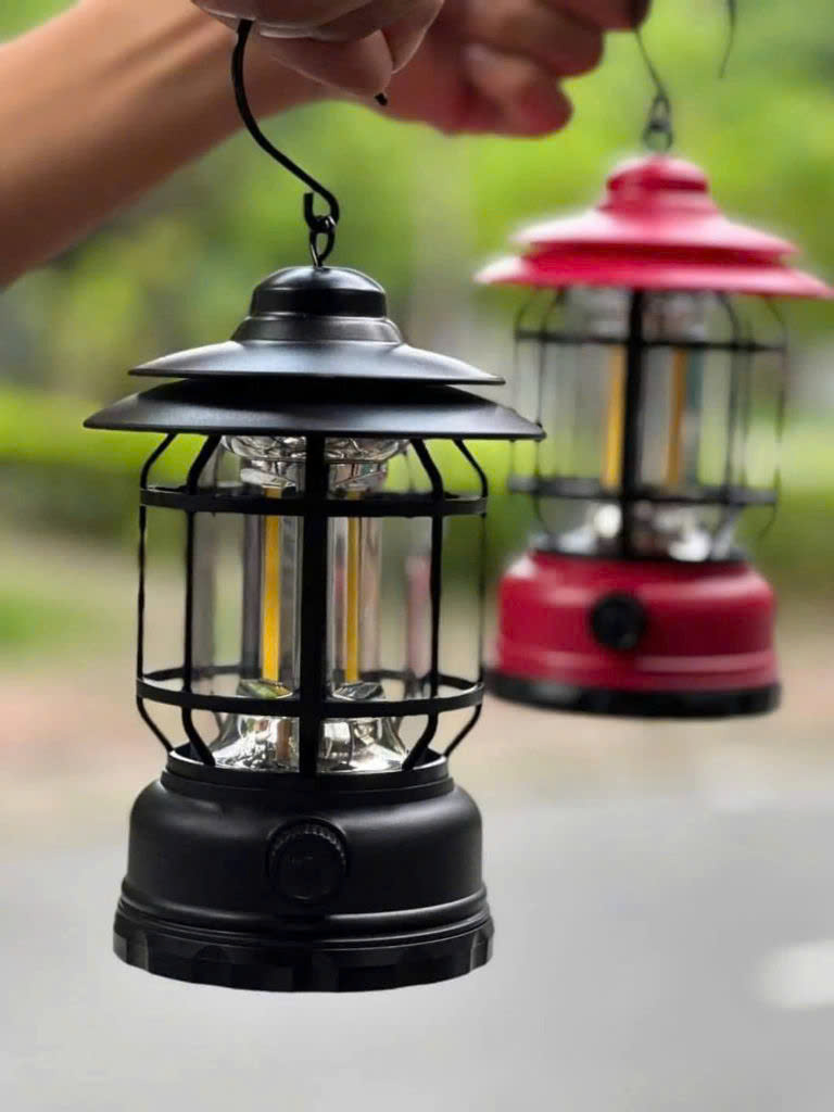 ĐÈN CẮM TRẠI , DÃ NGOẠI PHONG CÁCH CỔ ĐIỂN