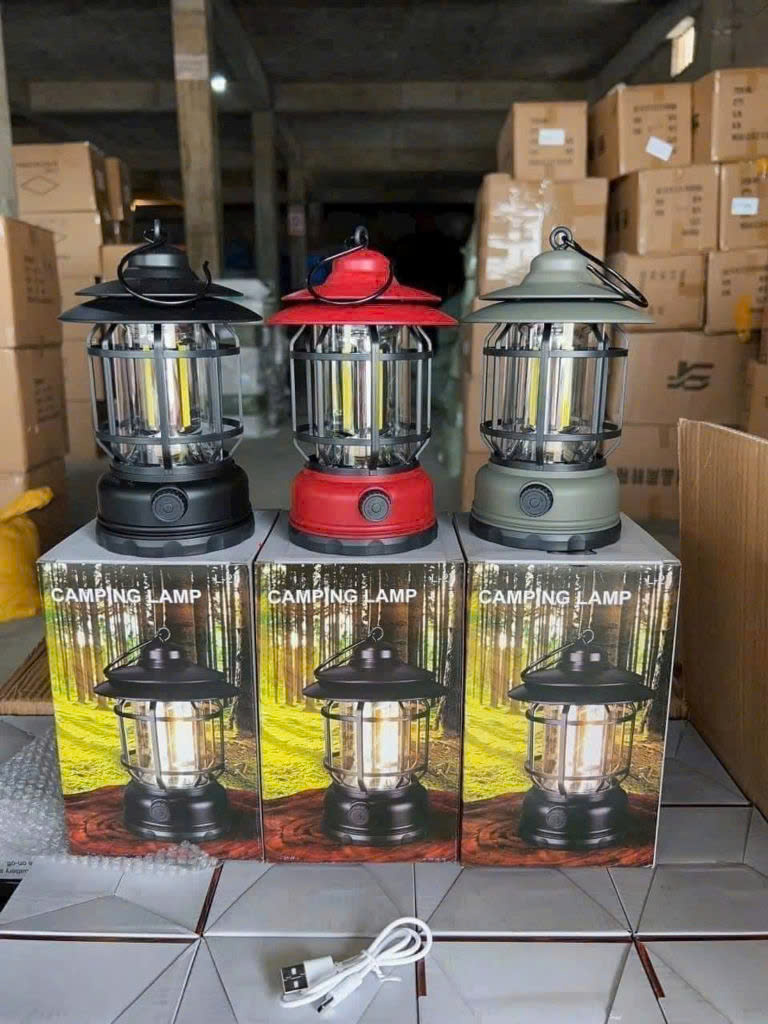ĐÈN CẮM TRẠI , DÃ NGOẠI PHONG CÁCH CỔ ĐIỂN
