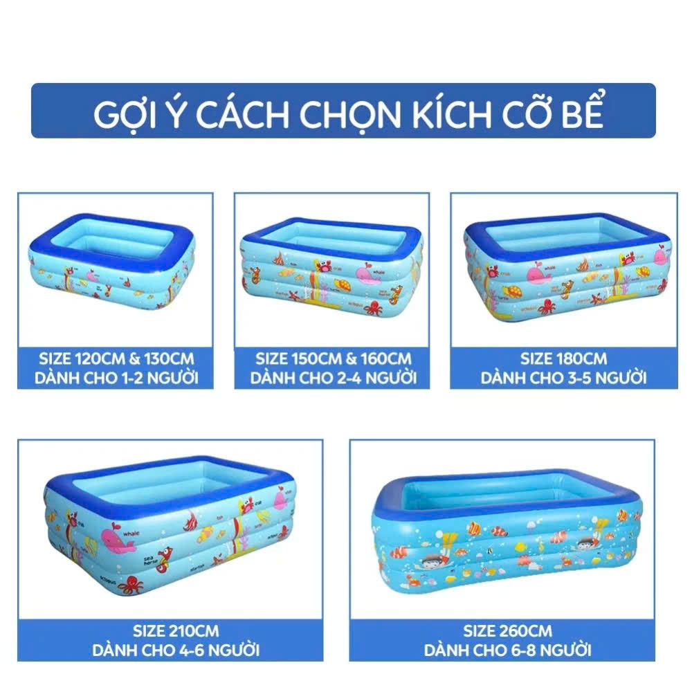 BỂ BƠI 3 TẦNG 1M3