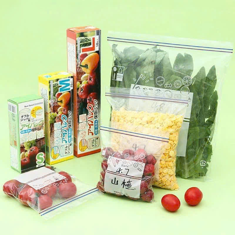 SET 3 TÚI ZIP ĐỰNG THỰC PHẨM CÓ KHÓA