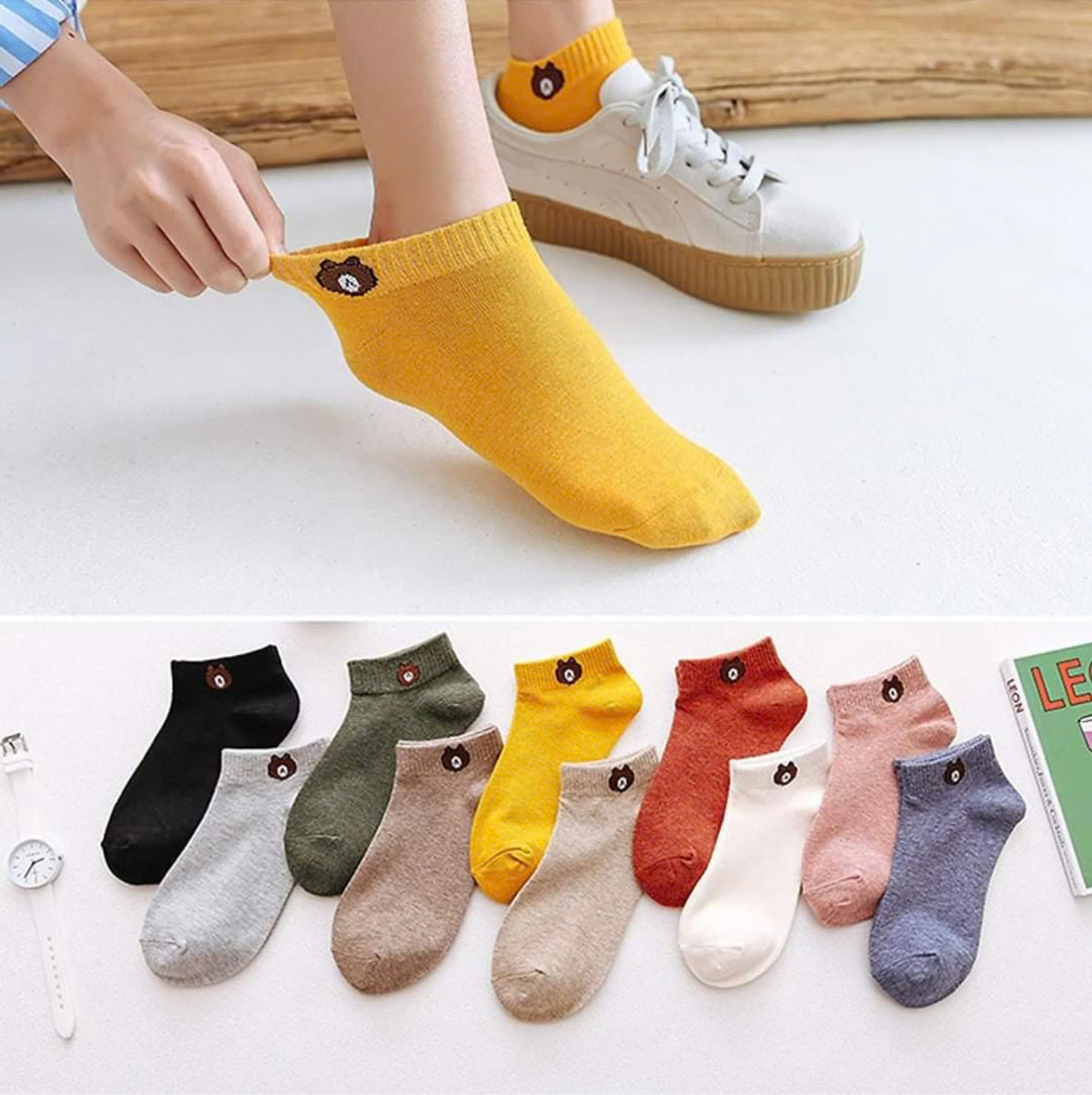 TẤT GẤU TÚI 10 ĐÔI