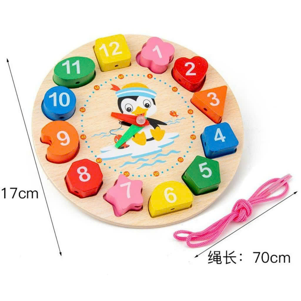 COMBO 6 MÓN ĐỒ CHƠI GỖ MONTESSORI