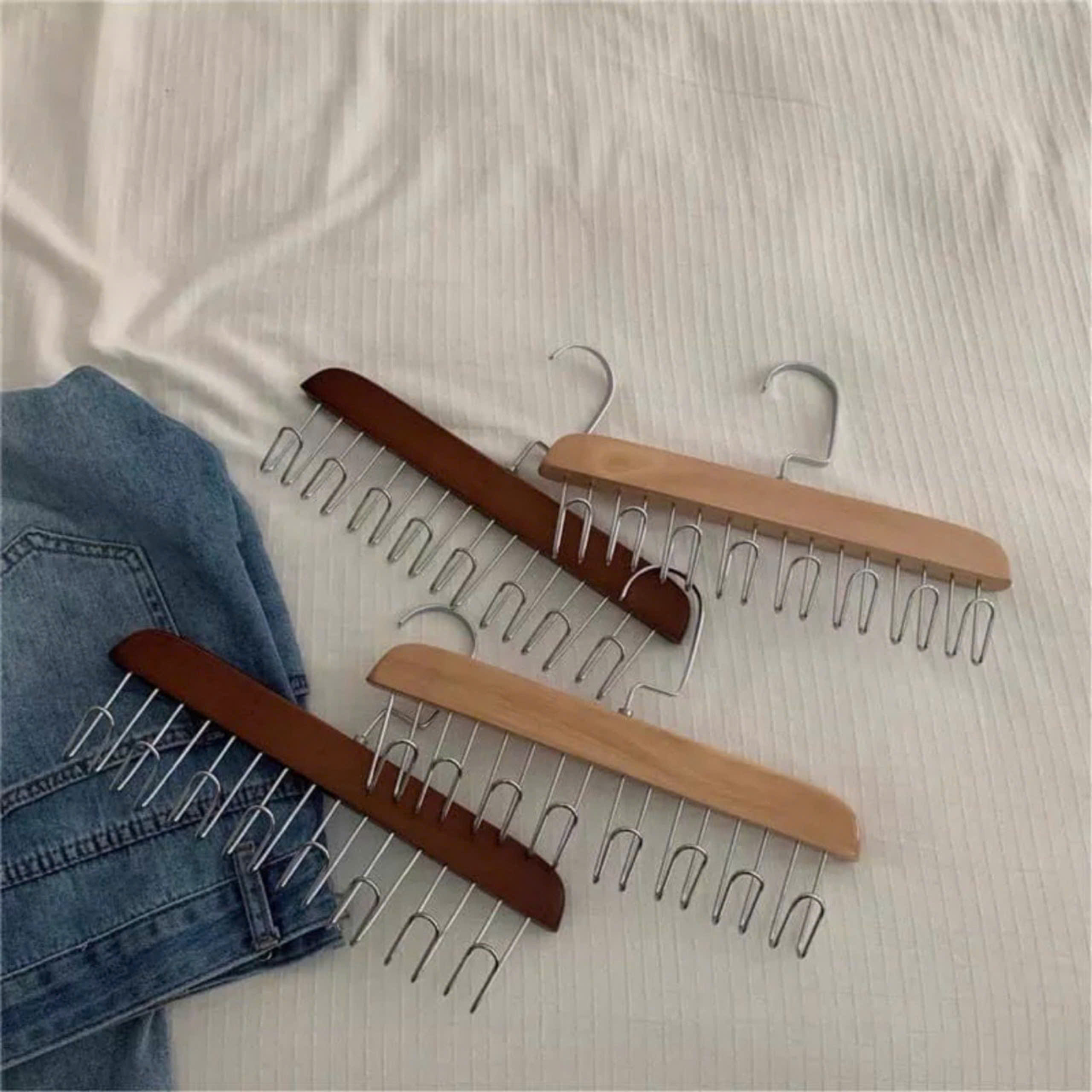 SET 4 Móc Gỗ Treo Đồ Lót
