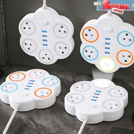 Ổ CẮM ĐIỆN HÌNH HOA ĐA NĂNG