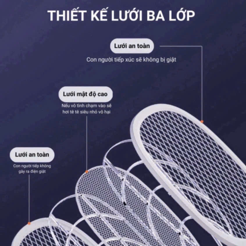 VỢT BẮT MUỖI THÔNG MINH HOT NHẤT 2025
