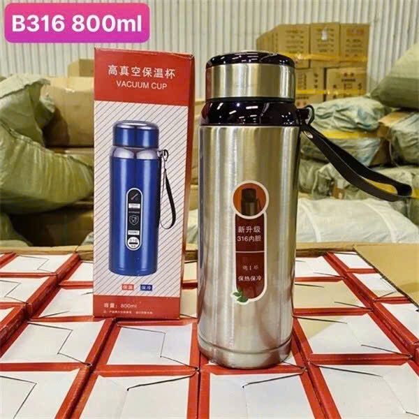Bình Giữ Nhiệt B316 Inox 304 Dung Tích 800ml
