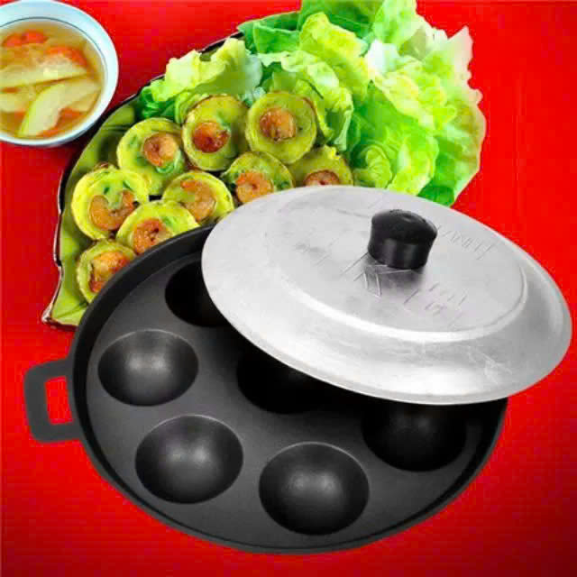 KHUÔN BÁNH KHỌT 8 lỗ chống dính