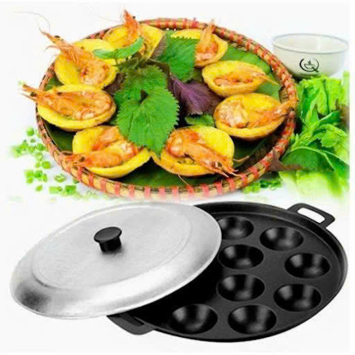 KHUÔN BÁNH KHỌT 8 lỗ chống dính