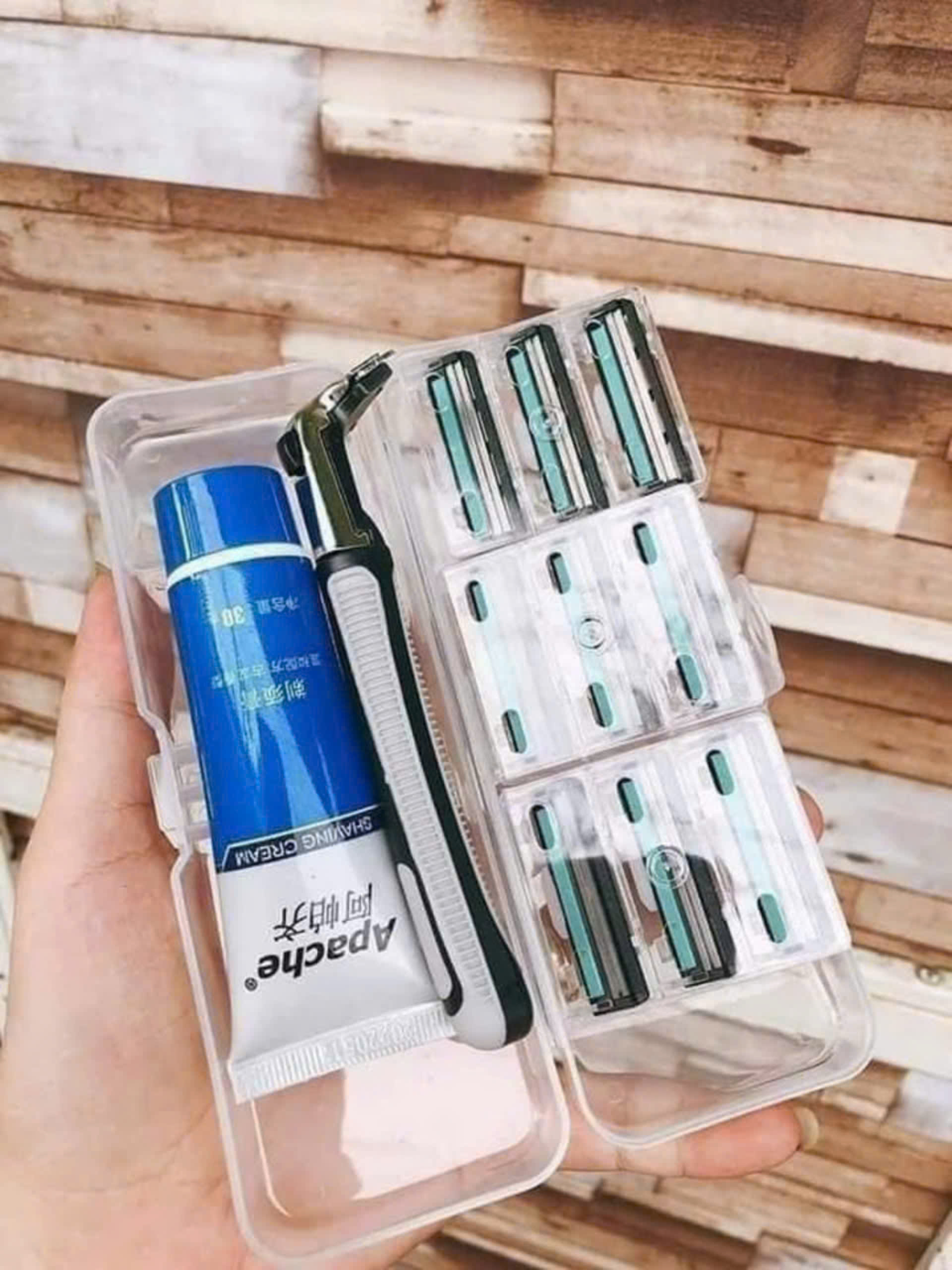 SÉT DAO CẠO RÂU+ 36 LƯỠI DAO