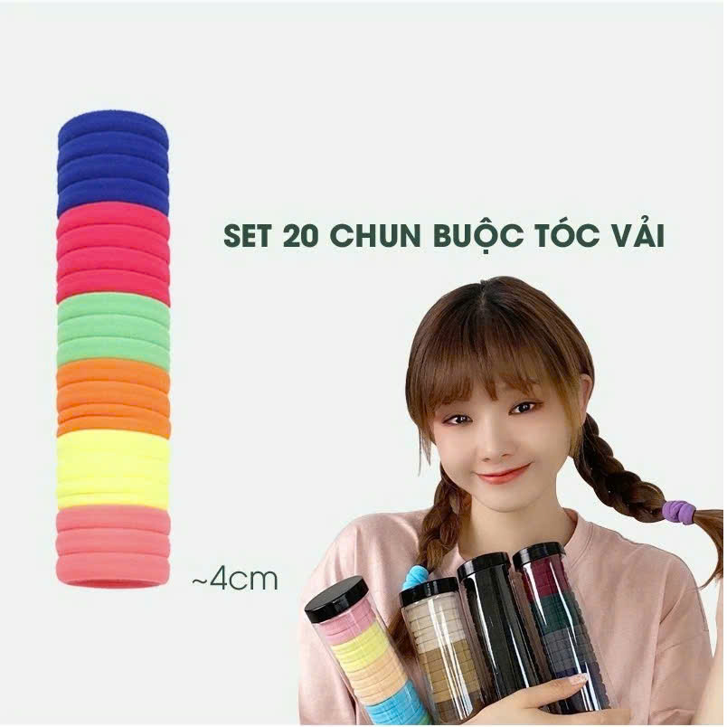 ỐNG THUN 20 DÂY CỘT TÓC