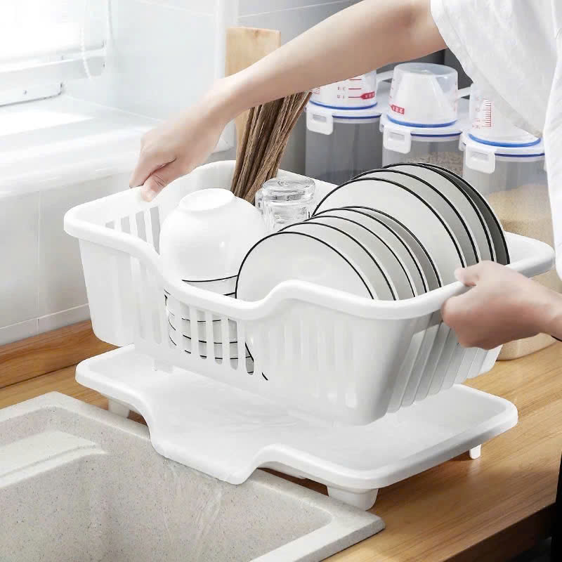 RỔ ÚP BÁT ĐŨA CÓ KHAY HỨNG NƯỚC