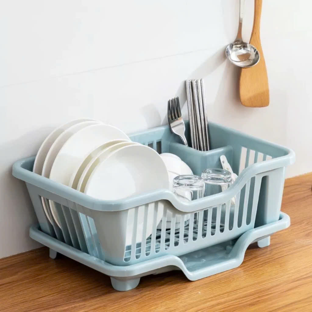RỔ ÚP BÁT ĐŨA CÓ KHAY HỨNG NƯỚC