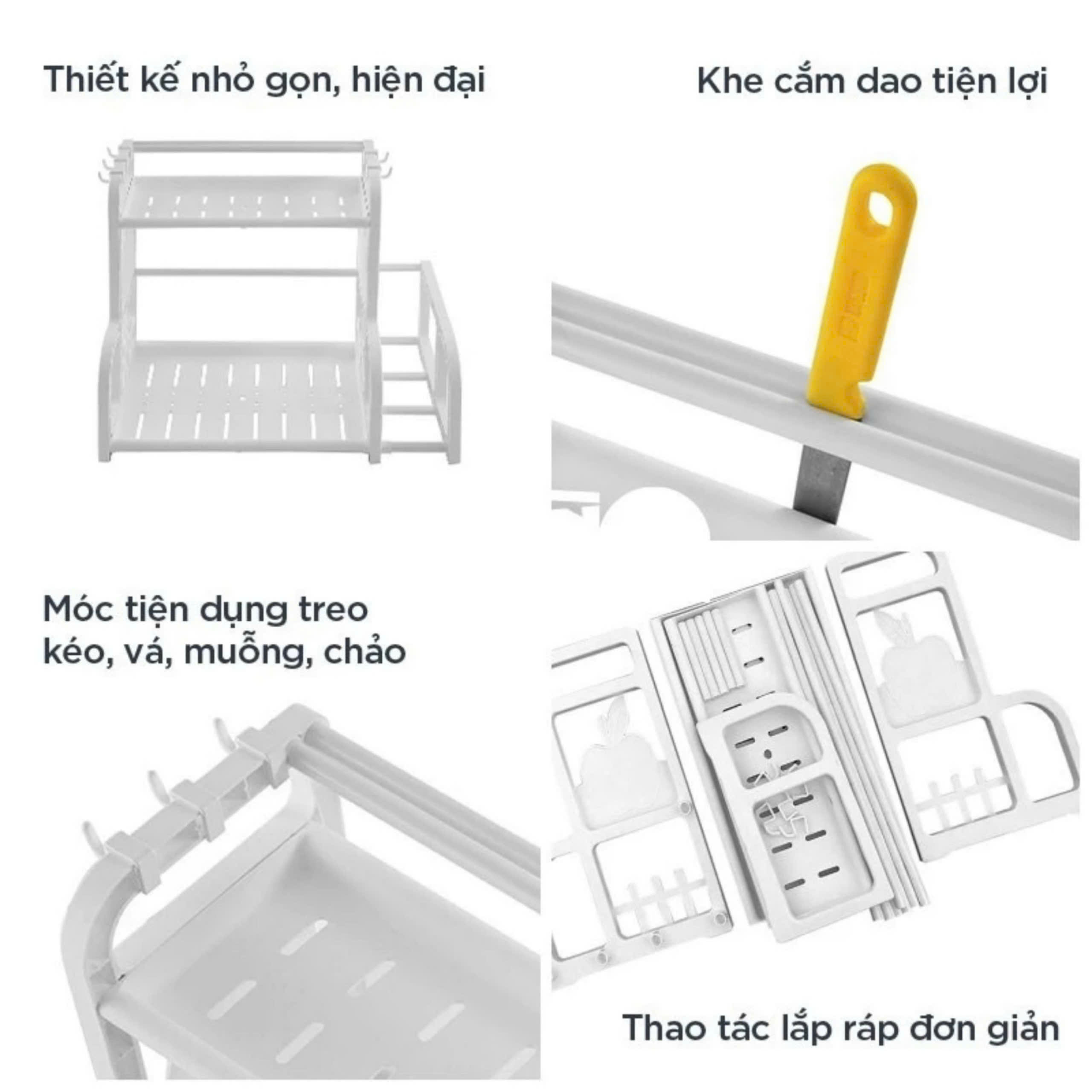 Kệ Đựng Gia Vị Nhà Bếp Chữ B