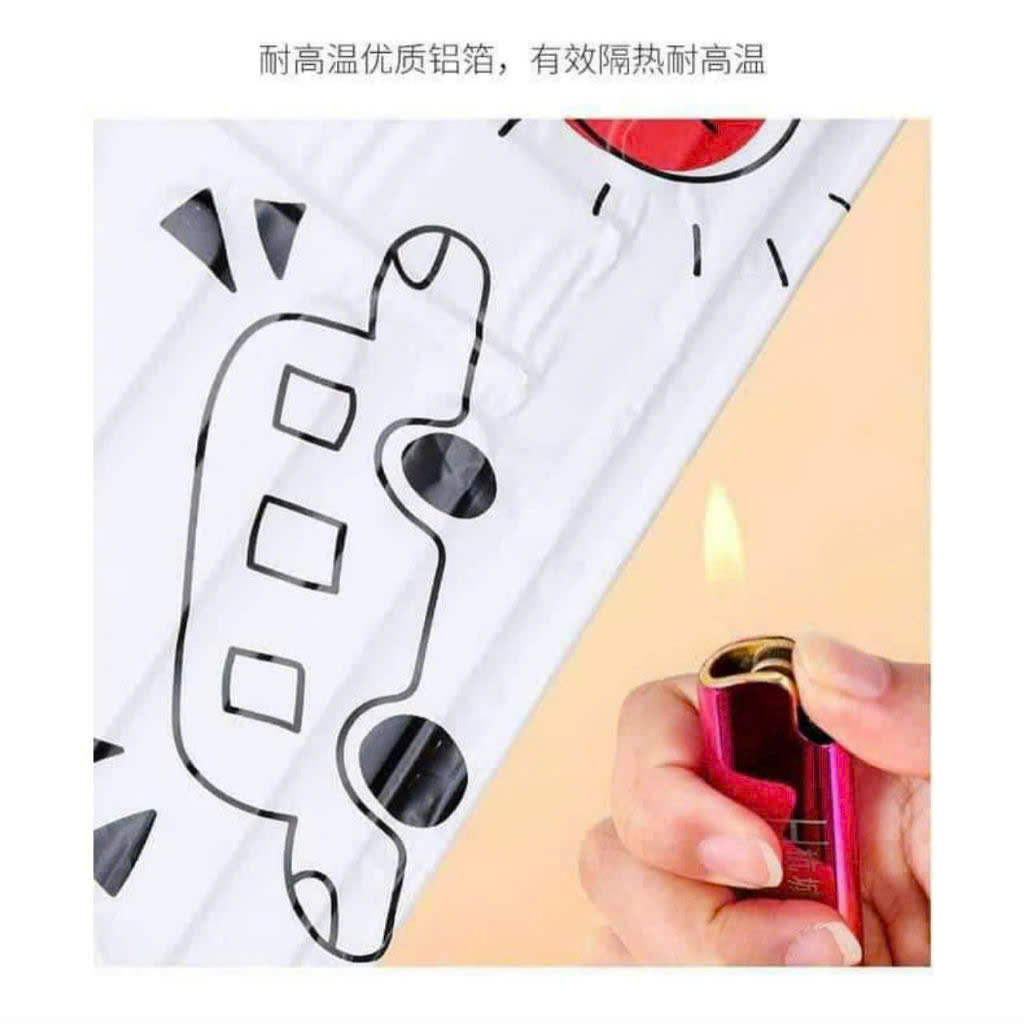 TẤM CHẮN DẦU MỠ BẾP GA iN HOẠ TIẾT