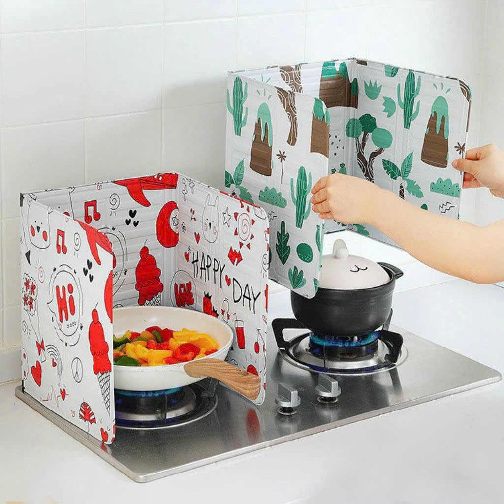TẤM CHẮN DẦU MỠ BẾP GA iN HOẠ TIẾT
