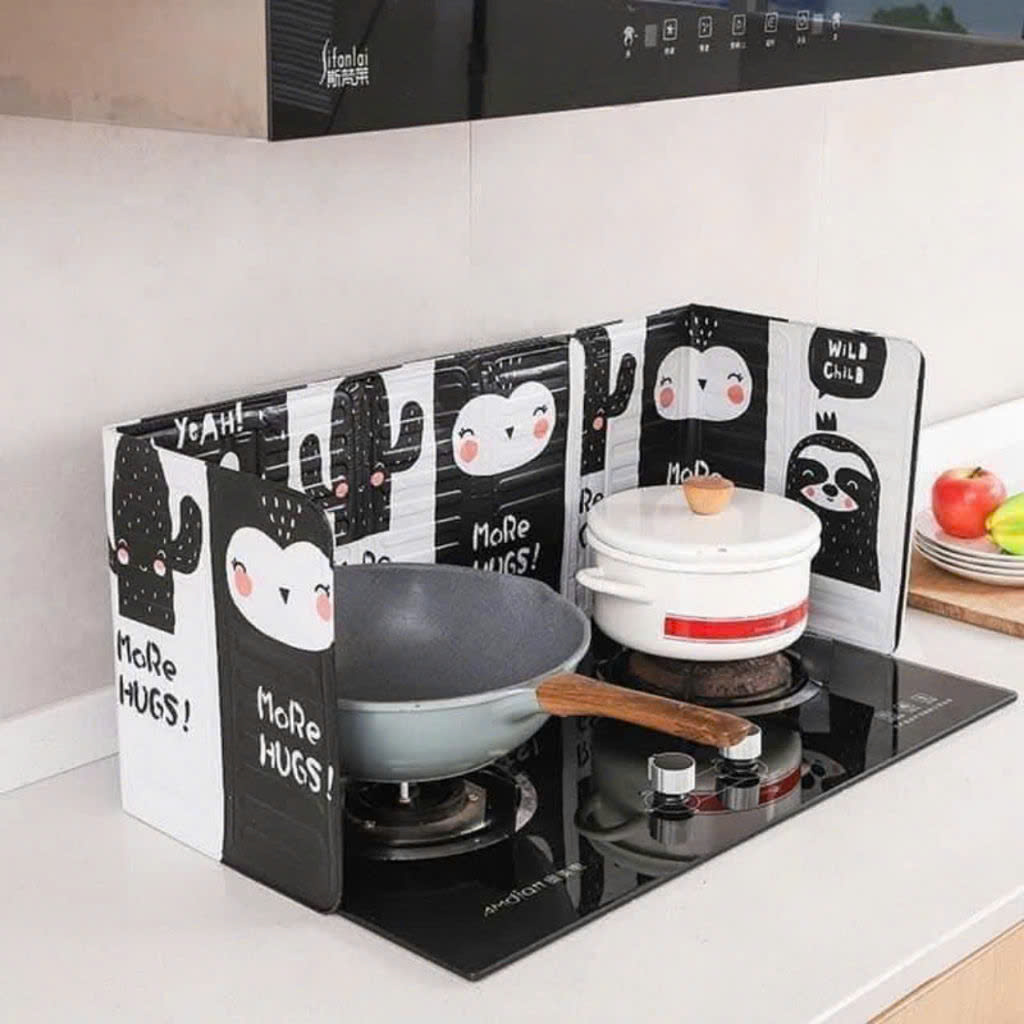 TẤM CHẮN DẦU MỠ BẾP GA iN HOẠ TIẾT
