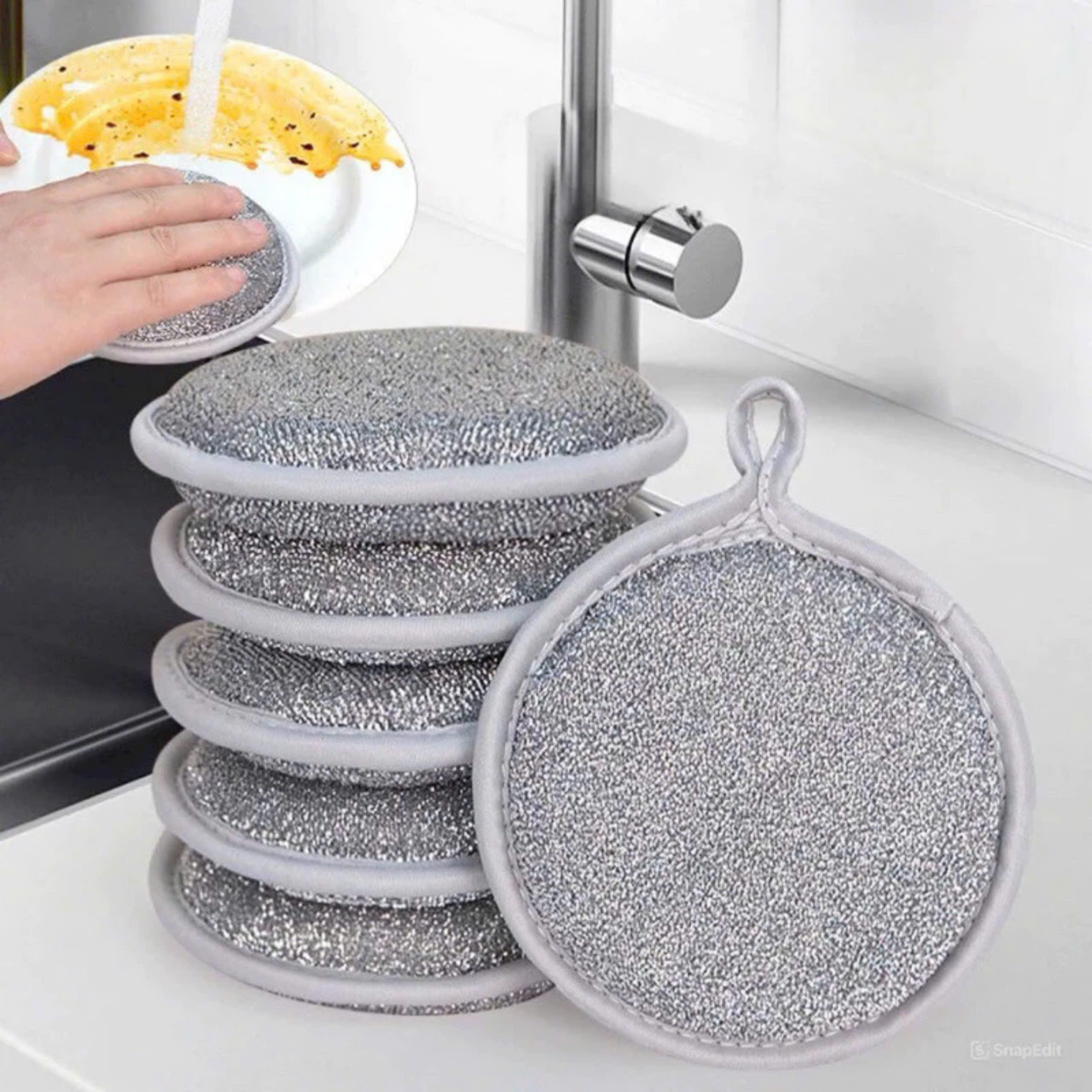 SET 5 Miếng Bọt Biển Rửa Chén Bát