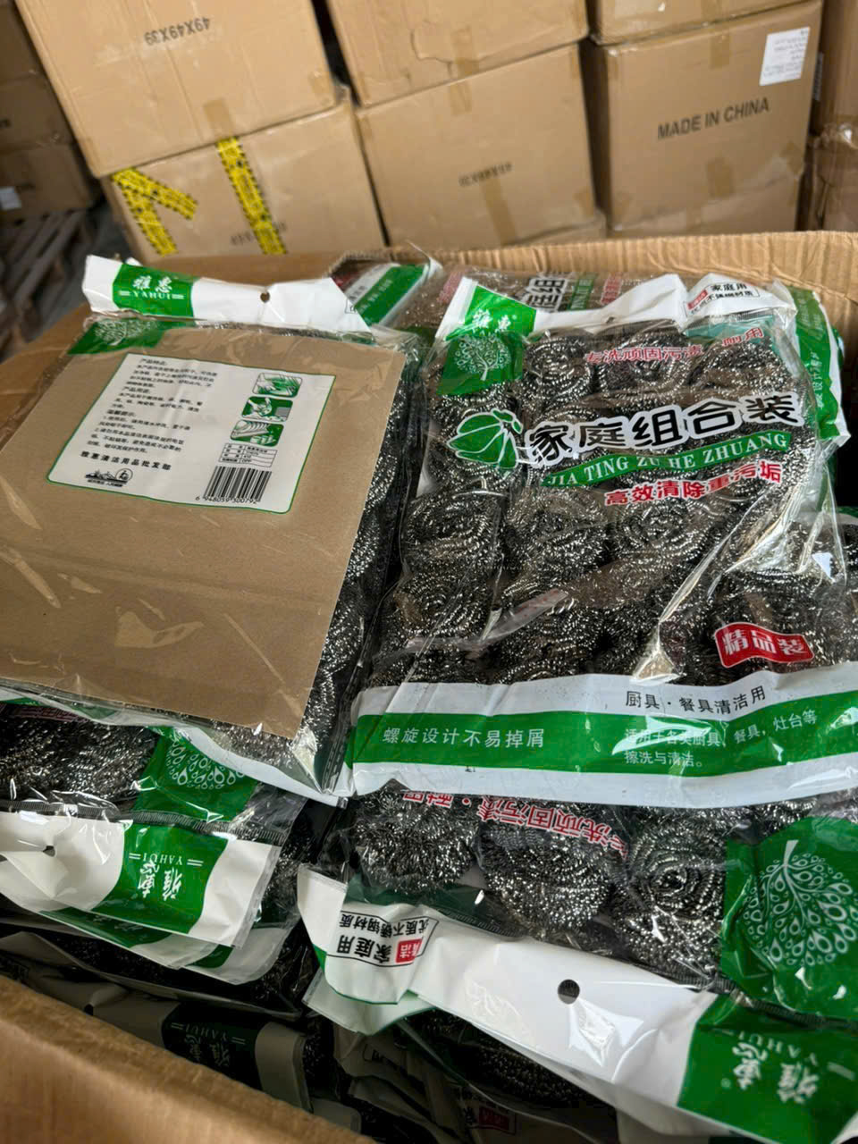 Set 20 búi cọ xoong, búi sắt cọ nồi