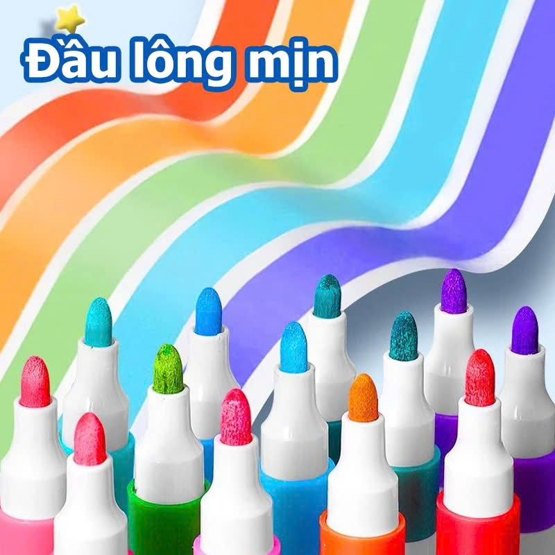 Hộp Bút acrylic FORBABY Phi Hành Gia 80 màu