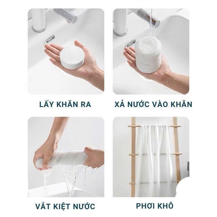 Khăn Tắm Nén Du Lịch