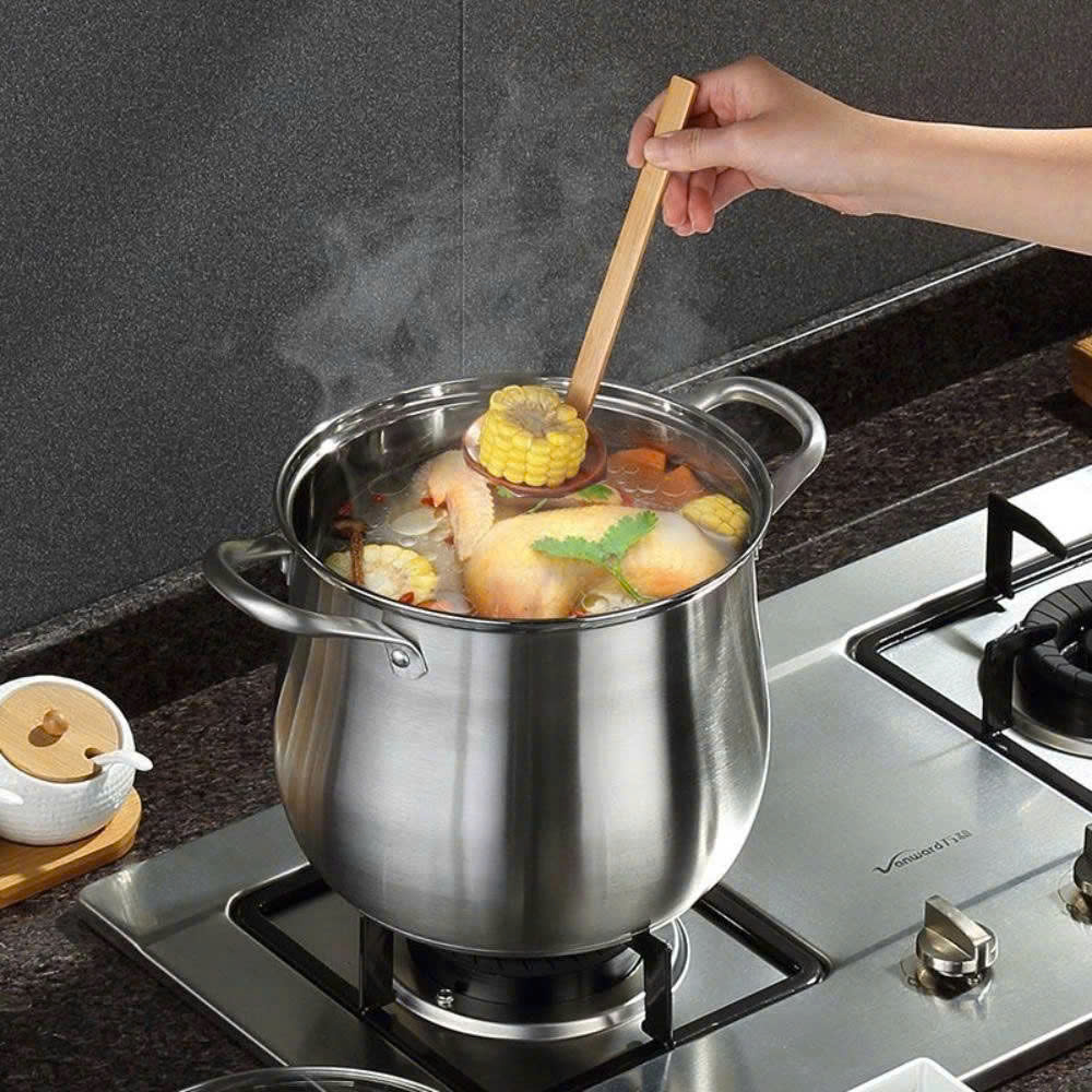 Nồi Luộc Gà Nắp Kính Veri 24cm