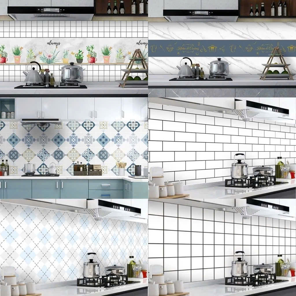 DECAL CUỘN GIẤY DÁN BẾP HOẠ TIẾT