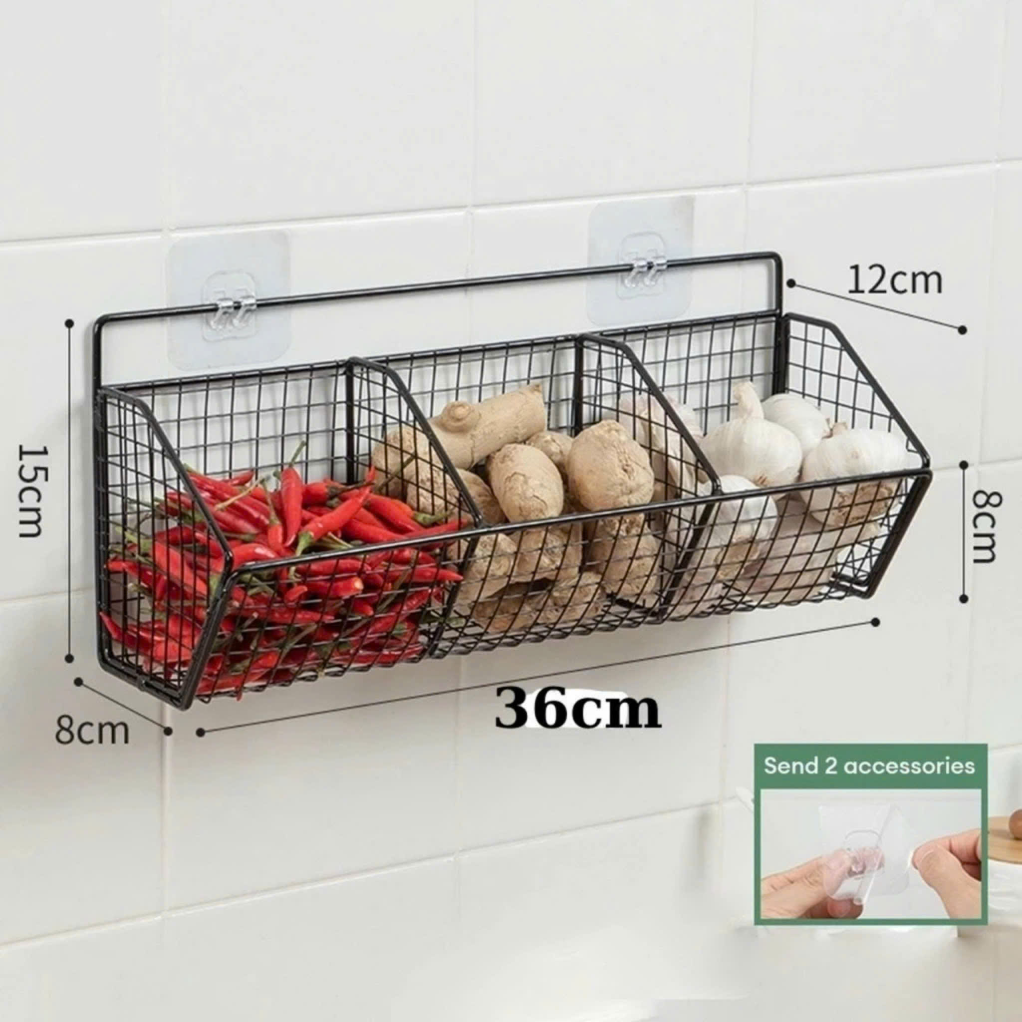 KỆ LƯỚI SẮT 3 NGĂN ĐỰNG GIA VỊ , NHÀ TẮM