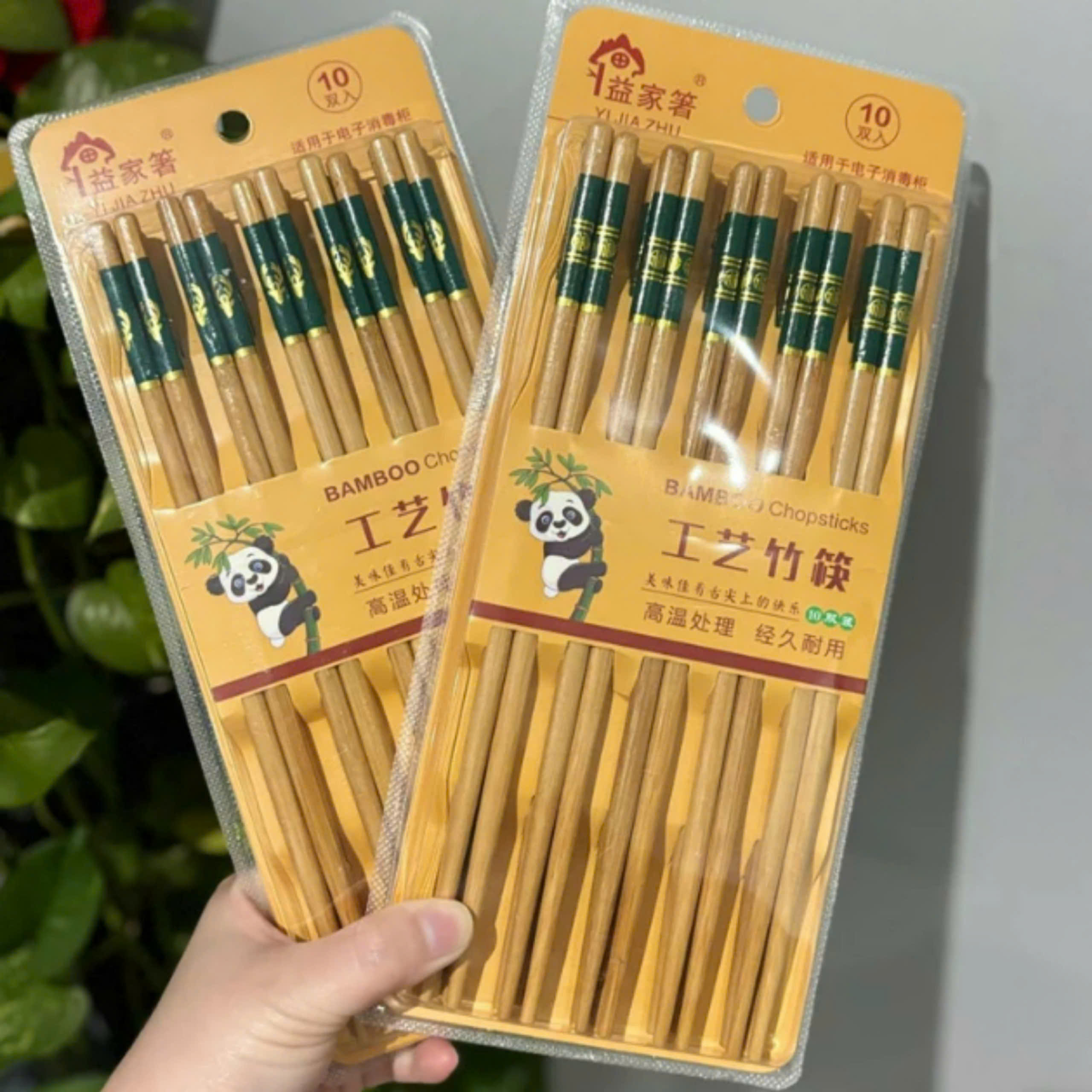 Vỉ 10 ĐÔI ĐŨA TRE BAMBOO