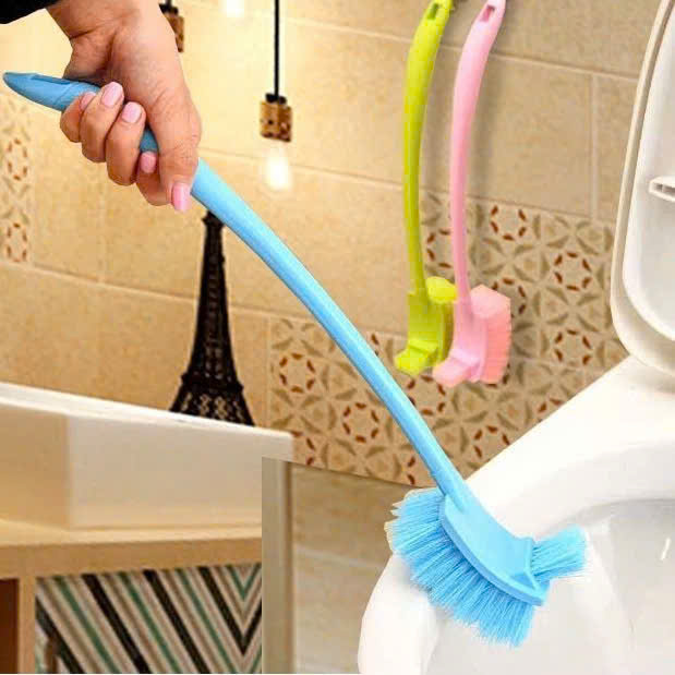 Cọ Toilet Bồn Cầu 2 Đầu Chà Bồn Cầu