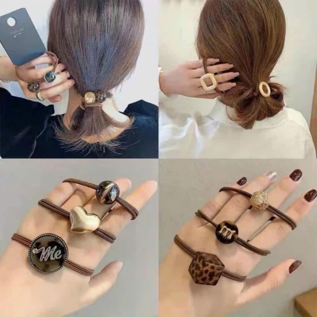 SET 50 DÂY BUỘC , CỘT TÓC Hàn Quốc