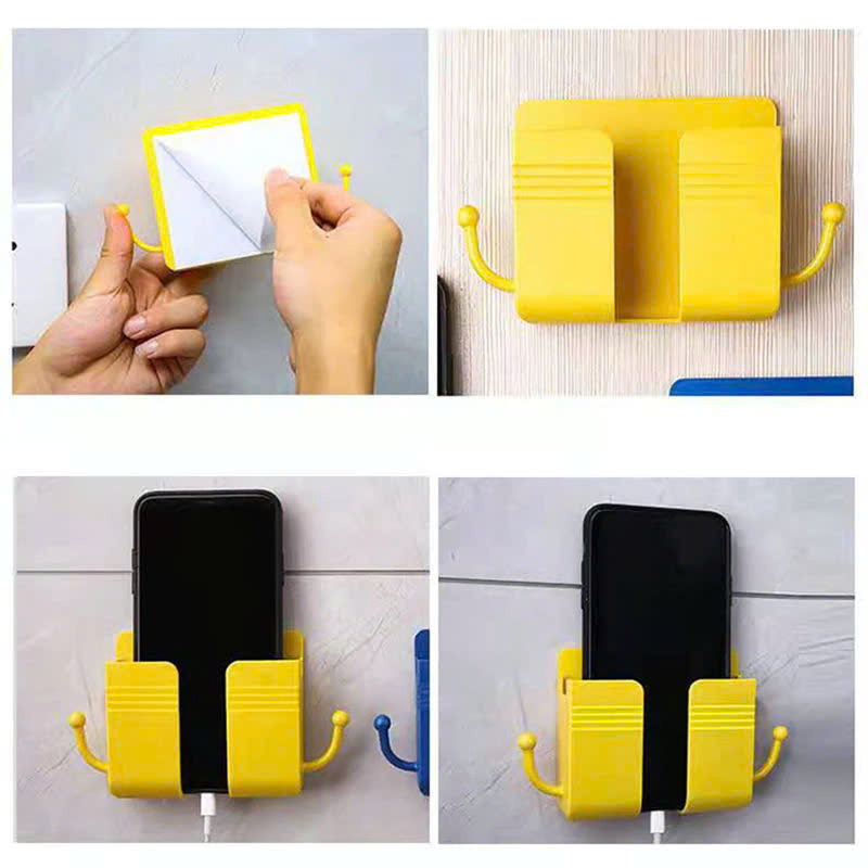 SET 5 Kệ Để Remote, Sạc Điện Thoại Dán Tường
