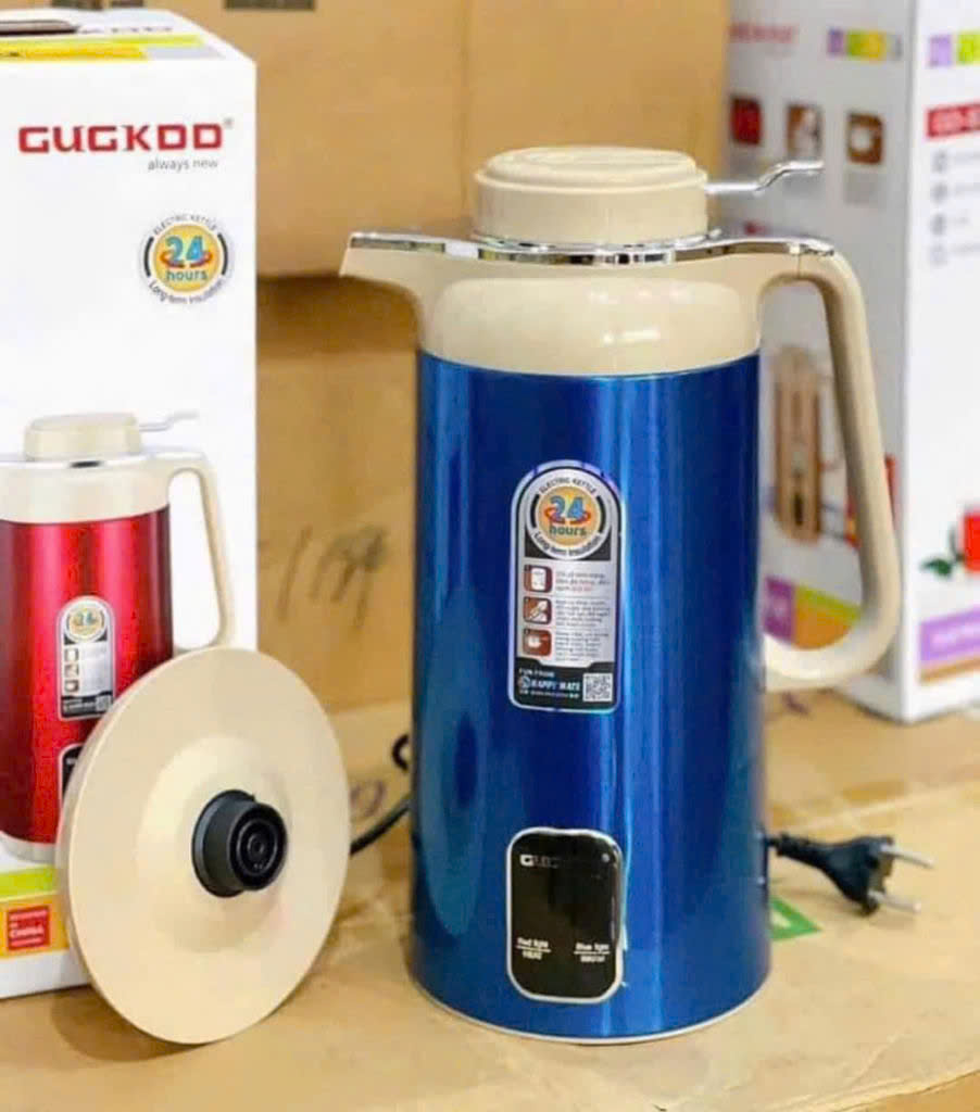 Ấm siêu tốc đun+ ủ ấm Gugkdd 2in1 GD-ST30 3 lít