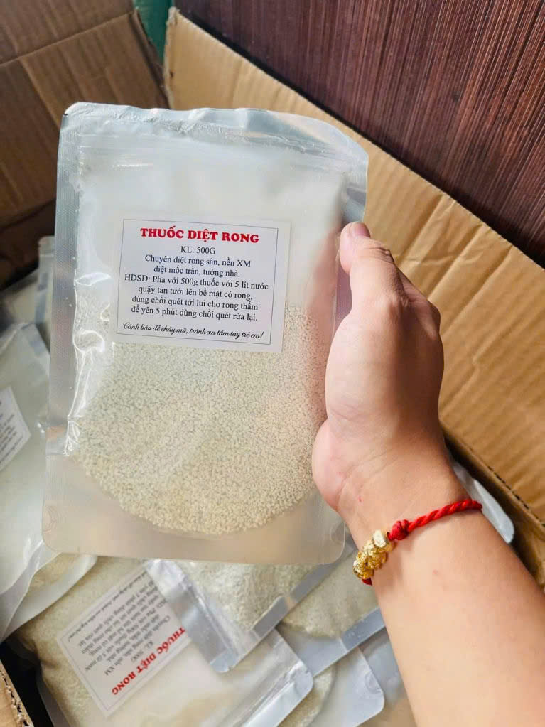 BỘT TẨY RONG RÊU