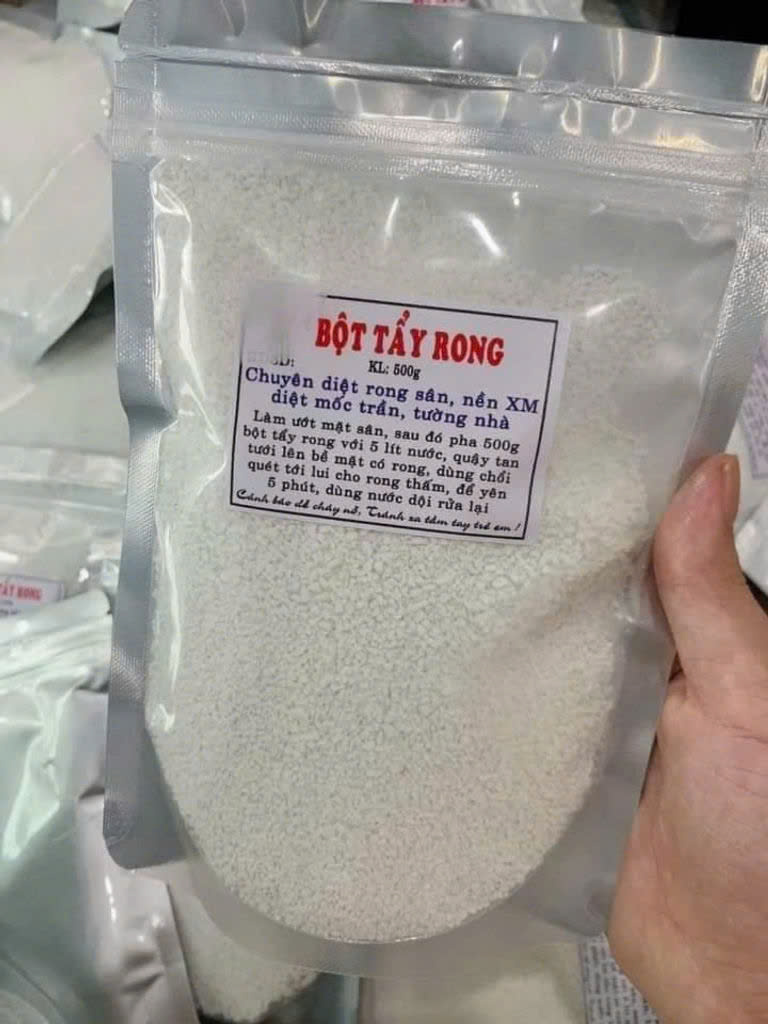 BỘT TẨY RONG RÊU