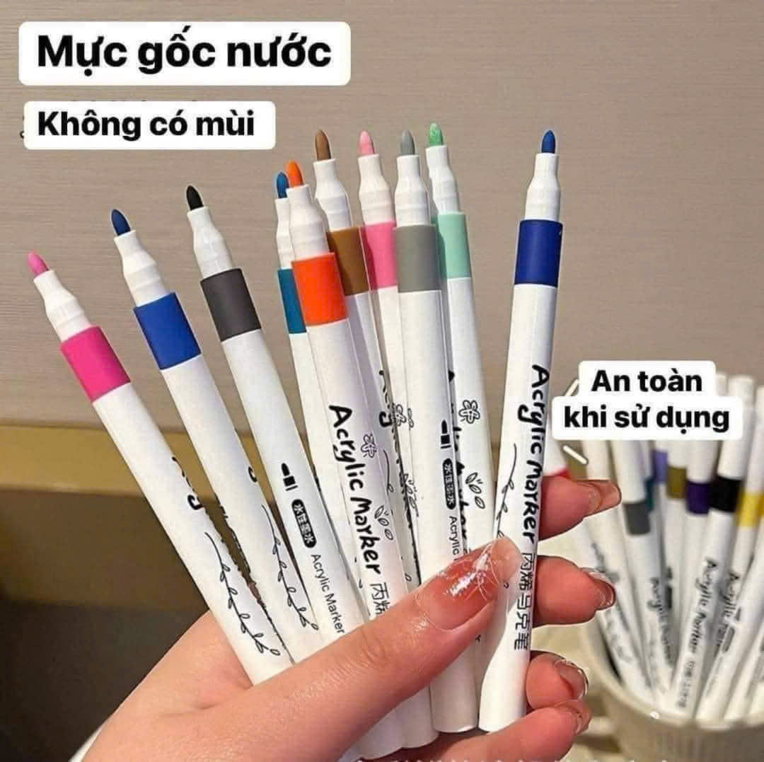 Bộ 36 Cây Bút Màu Acrylic Marker