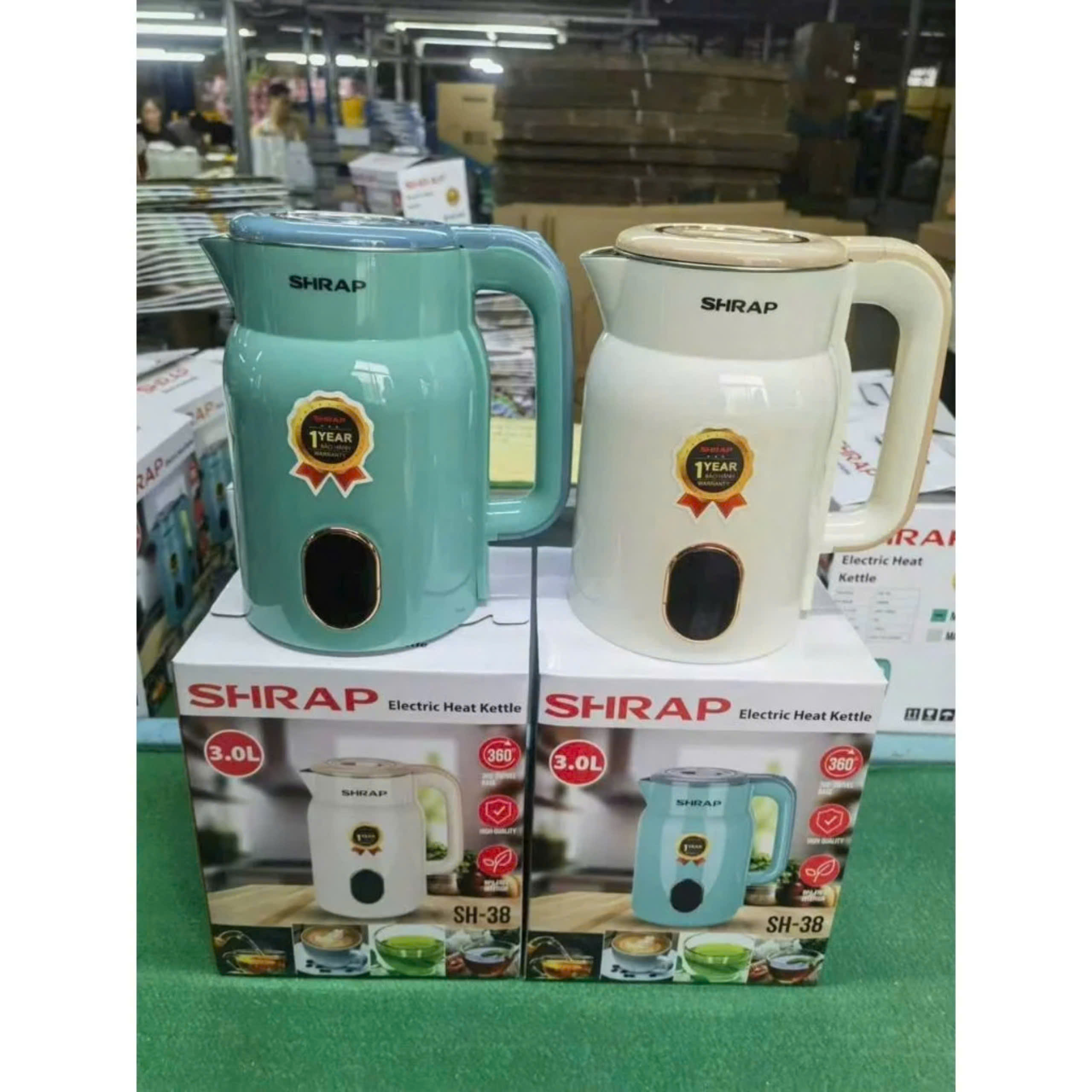 ẤM SIÊU TỐC Shap 3L