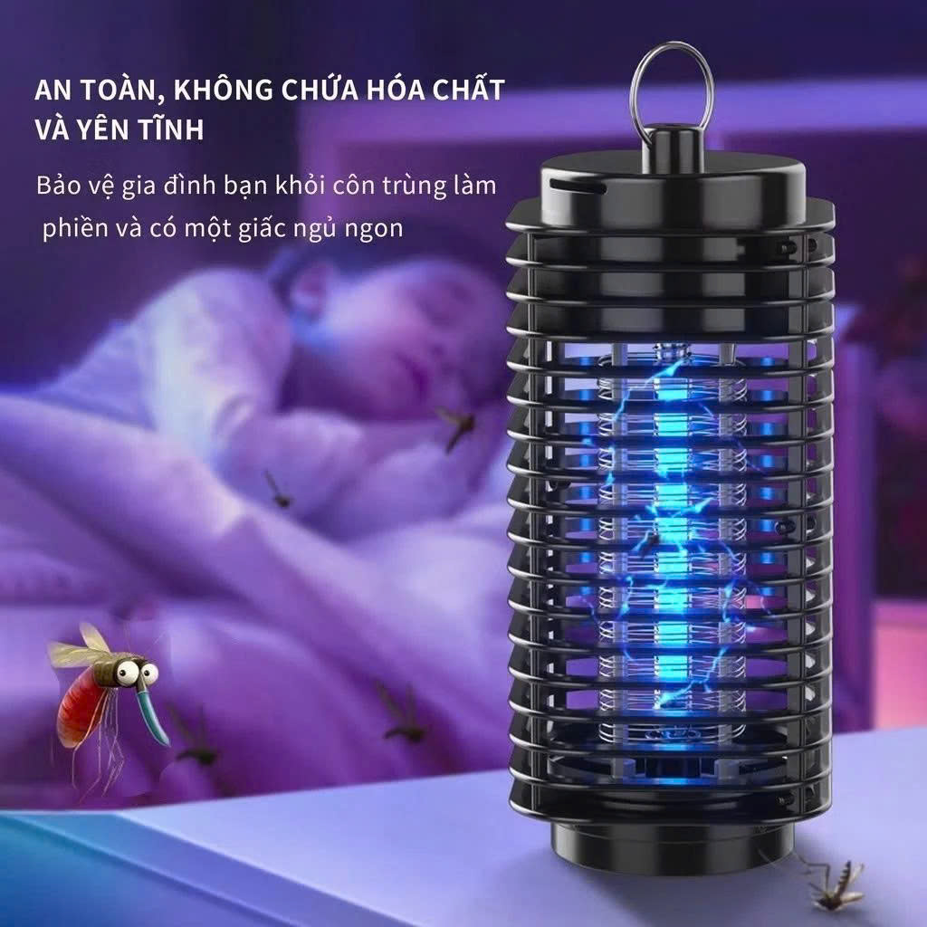 Đèn Bắt Muỗi Điện Quang Hình Tháp 3D