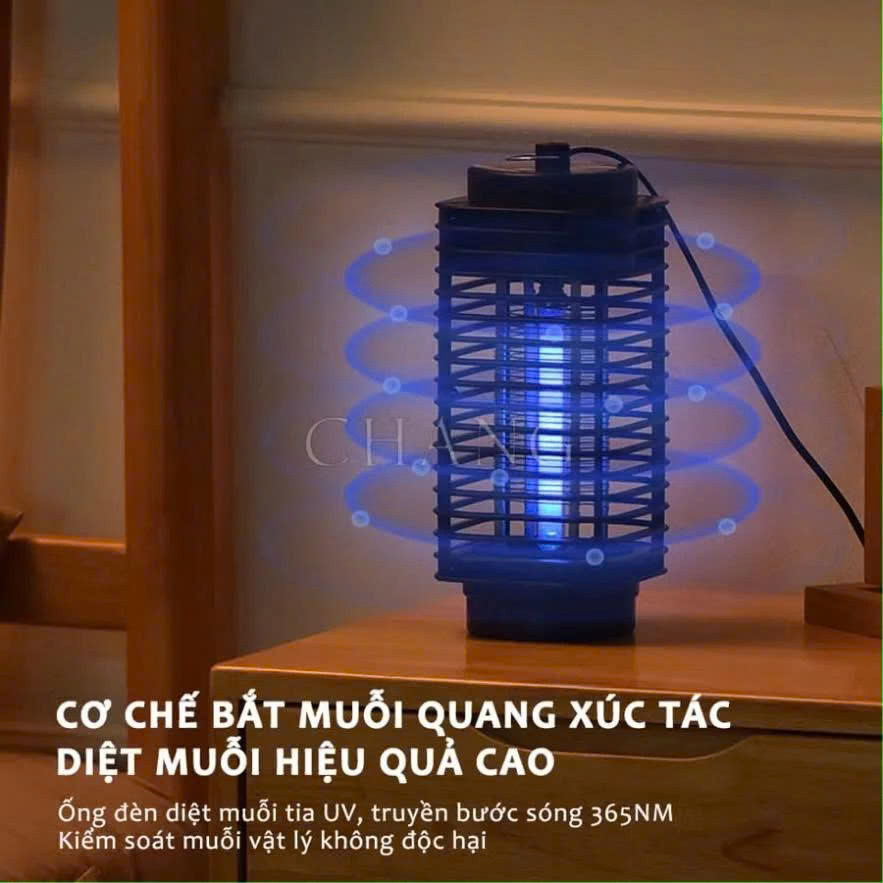 Đèn Bắt Muỗi Điện Quang Hình Tháp 3D