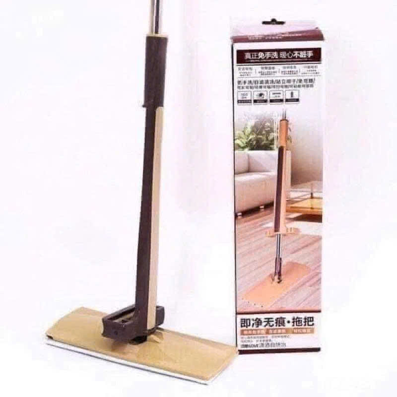 CÂY LAU NHÀ TỰ VẮT THÔNG MINH XOAY 360° CÓ HỘP