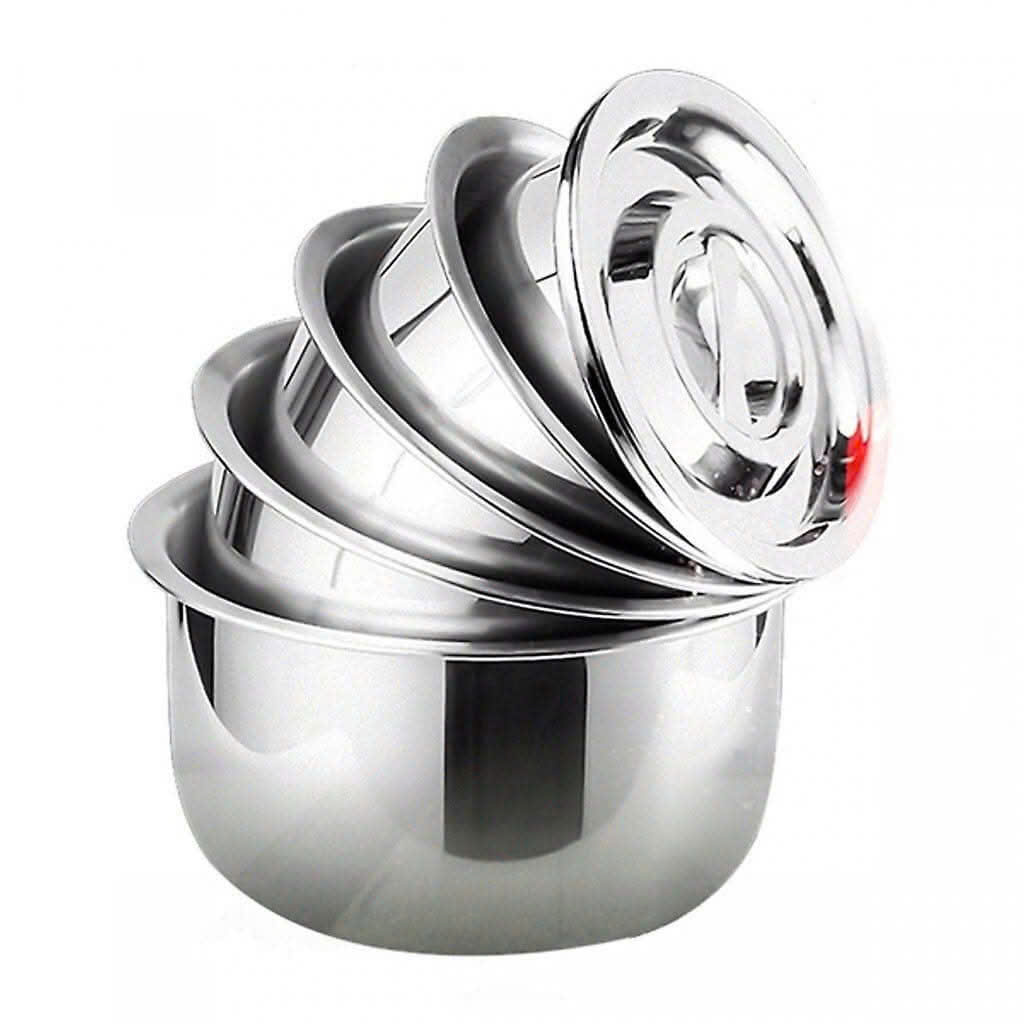 Bộ 5 món nồi INOX Cao Cấp My Home không quai