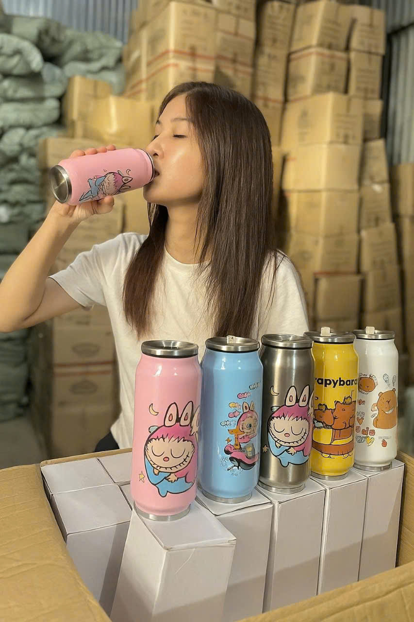 BÌNH GIỮ NHIỆT HÌNH LON NƯỚC NGỌT 500ML