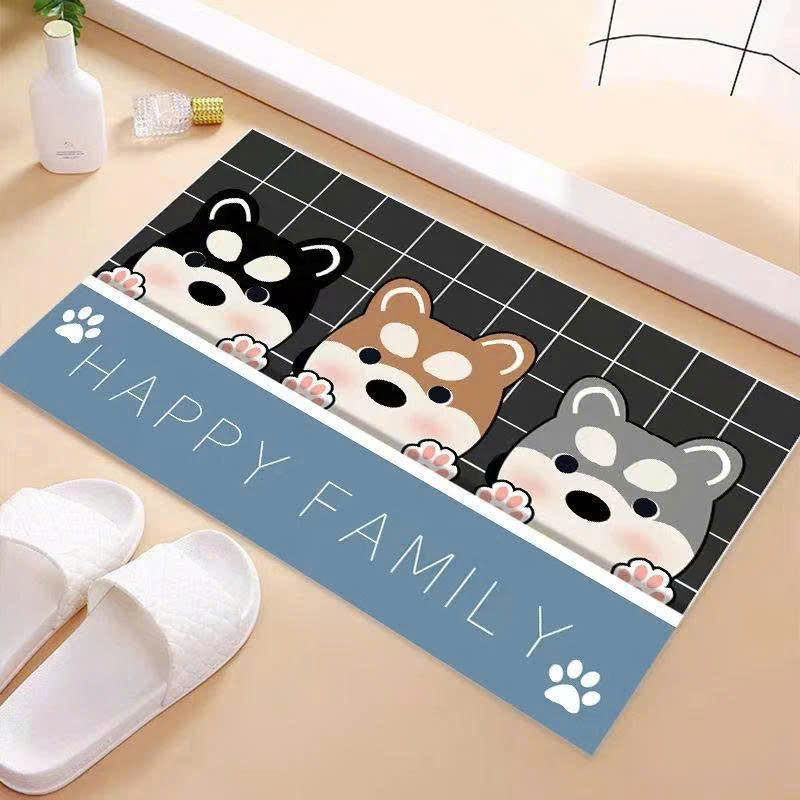 Thảm lau chân hình thú dễ thương