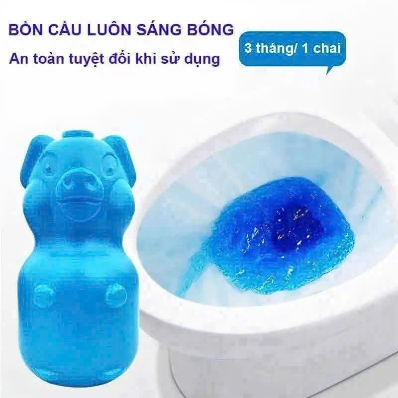 Heo thả bồn cầu