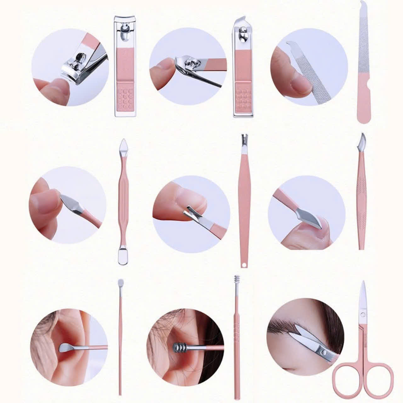 BỘ KIỀM BẤM MÓNG 18 MÓN