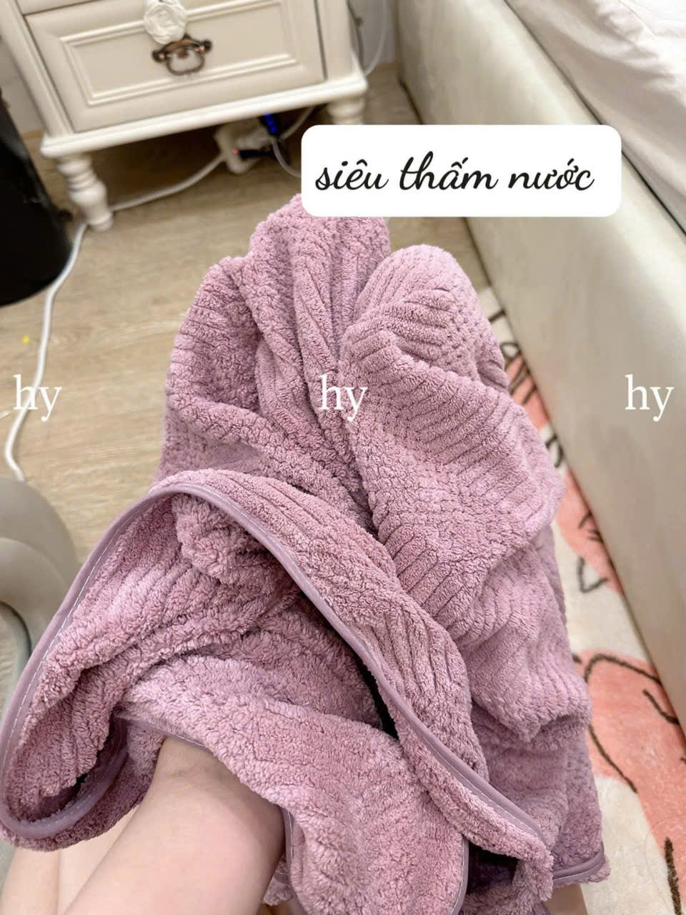 Set Khăn Tắm và Khăn Mặt Siêu Mềm Mịn