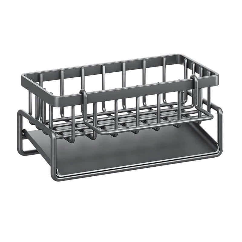 GIÁ ĐỂ ĐỒ BỒN RỬA CHÉN TÍCH HỢP THANH TREO KHĂN TIỆN LỢI